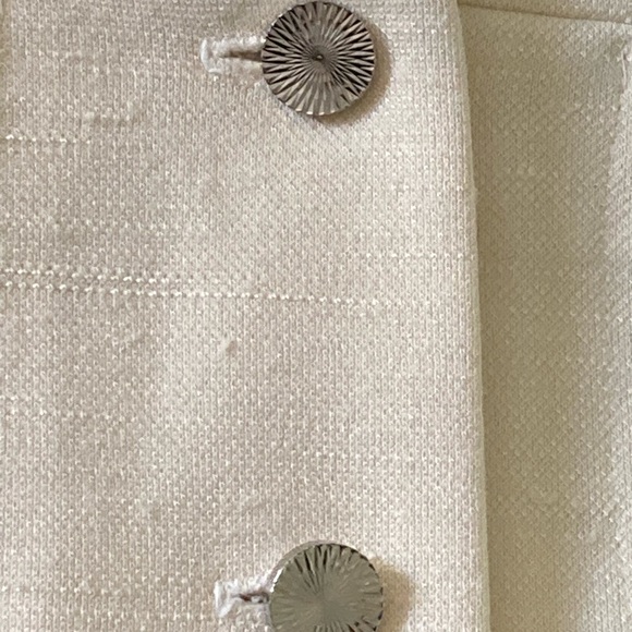 Vintage Graff Californiawear Butter Yellow Pant Button Shirt Suit Set Women's S - Picture 10 of 13